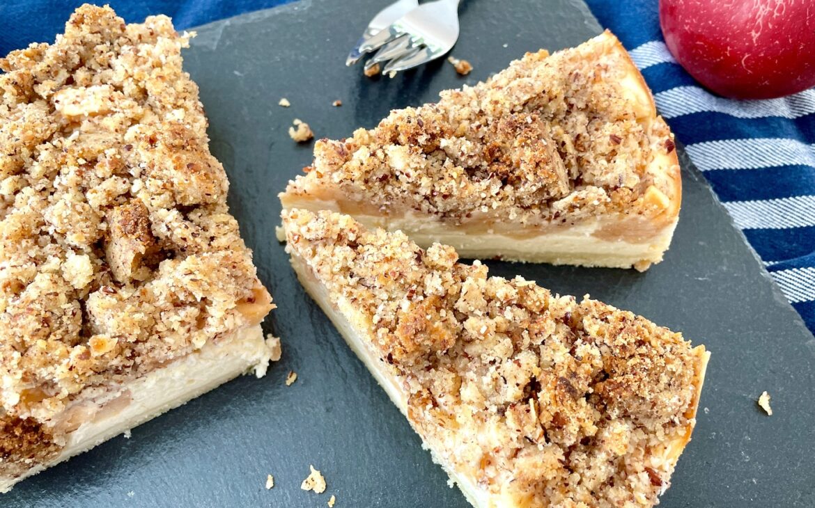 Apfelkuchen mit Streusel 3 1170x730 - Apfelkuchen mit Streusel