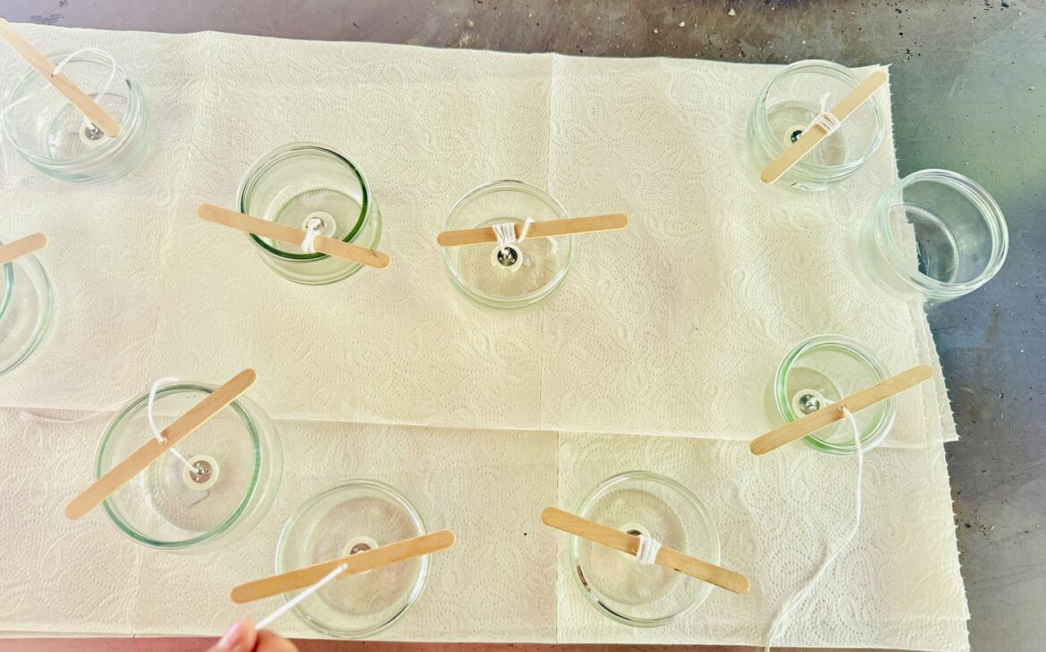 Bastelidee Kindergeburtstag Kerze basteln mit Kindern 5 1170x730 - Bastelidee Kindergeburtstag: Kerzen basteln