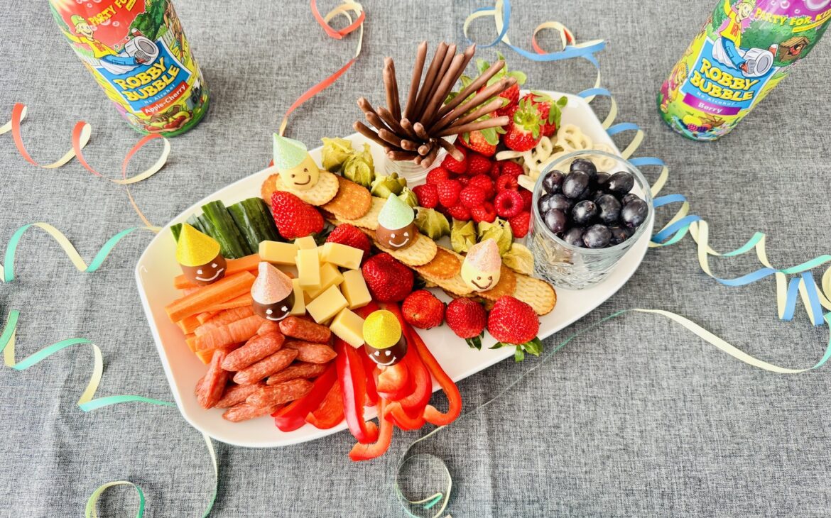 Lustige Schokokuesse 9 1170x730 - Bunte Snackplatte für Kinder