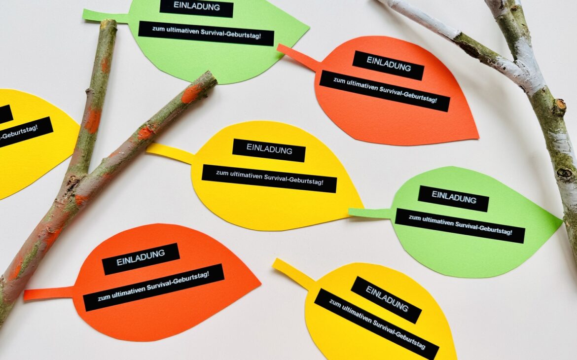 Einladung Kindergeburtstag Wald Survival Geburtstag 9 1170x730 - DIY Einladung für den Wald- oder Survival-Kindergeburtstag basteln