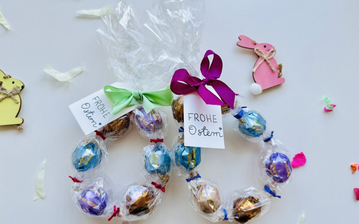 Ostereierkranz basteln 1 1170x730 - DIY Ostereierkranz - Schnelles Ostergeschenk