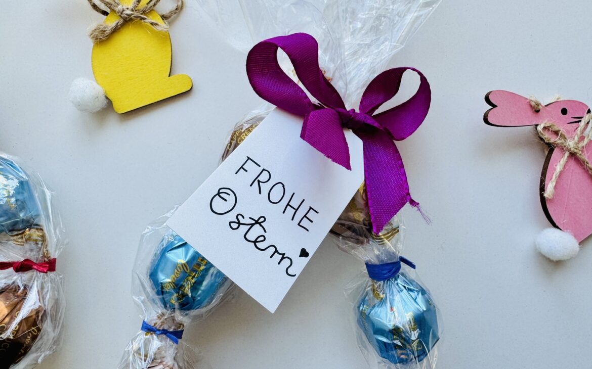 Ostereierkranz basteln 9 1170x730 - DIY Ostereierkranz - Schnelles Ostergeschenk