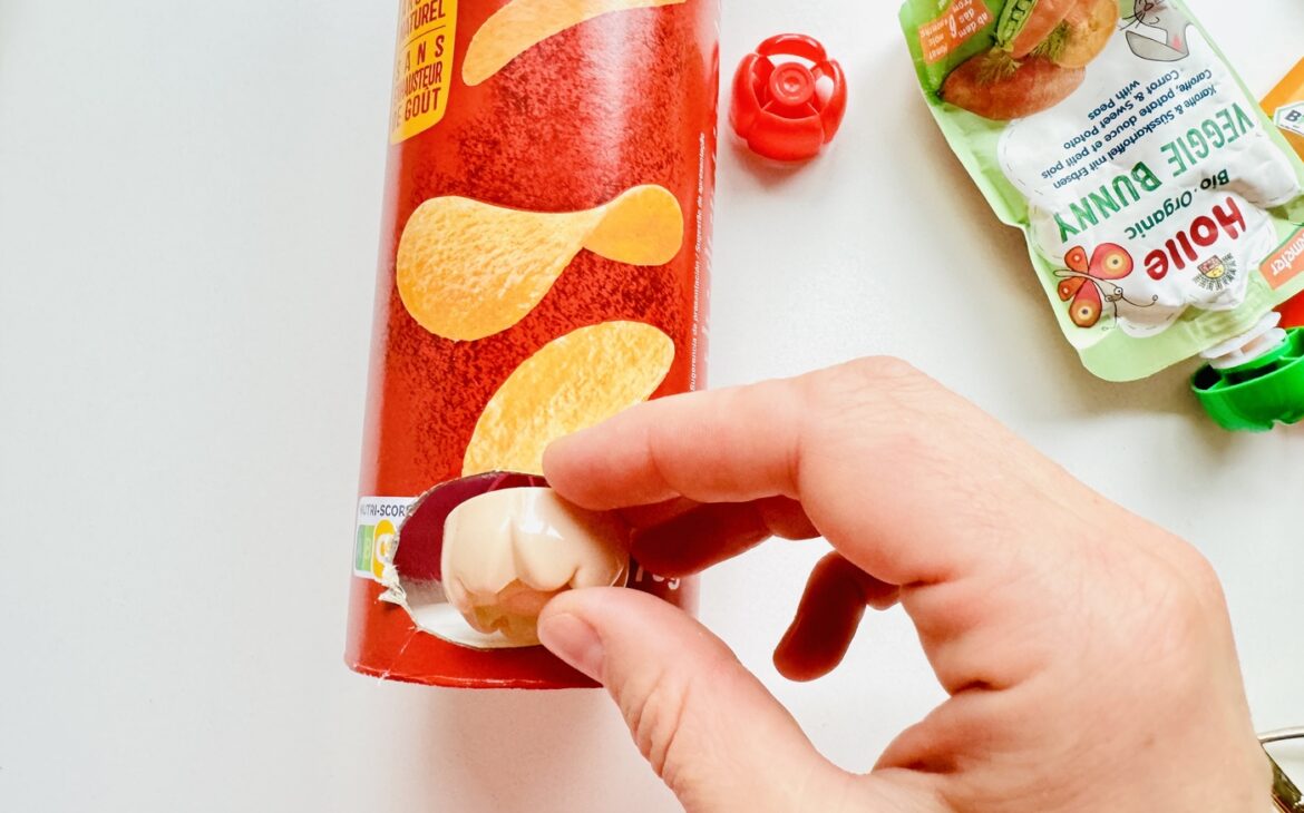 Dosen-Spiel mit Quetschie-Deckeln basteln Dosen Spiel Quetschie Deckel 7 1170x730 - Dosen-Spiel mit Quetschie-Deckeln basteln