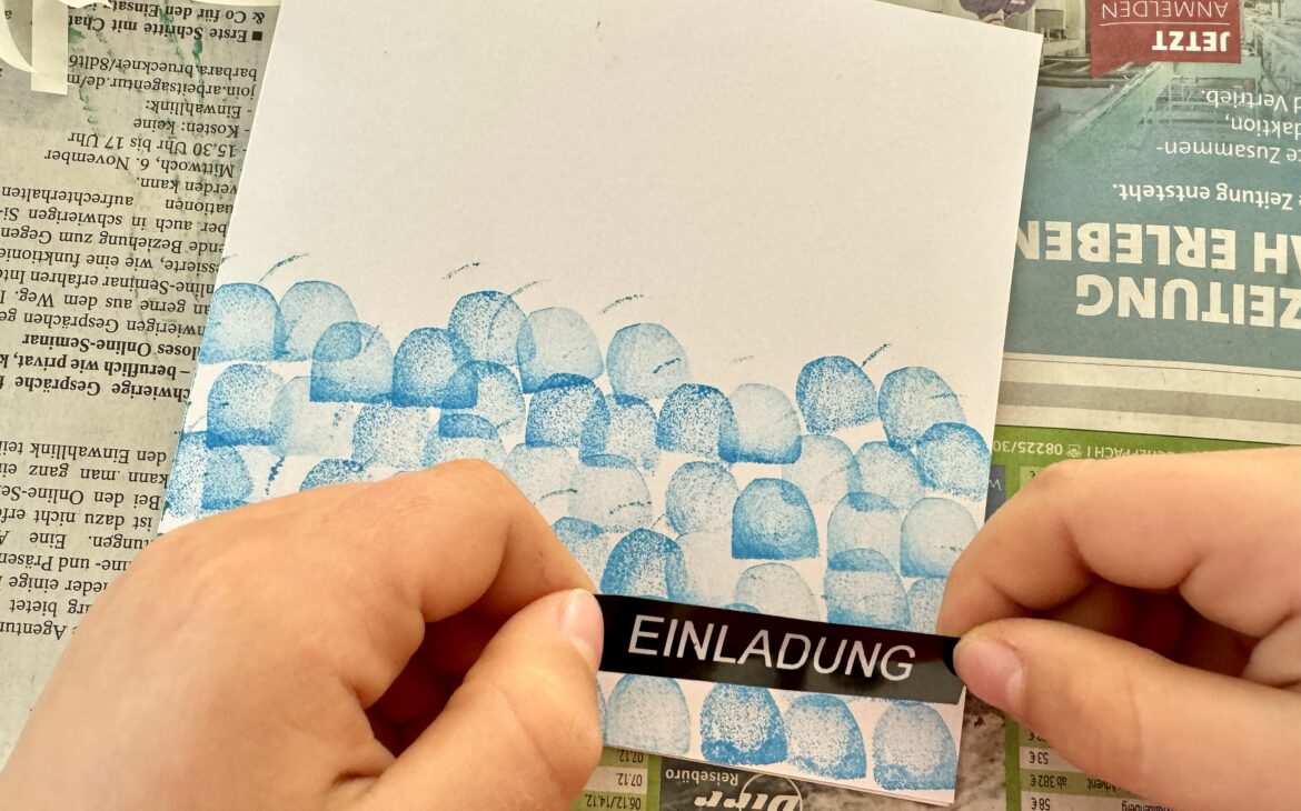 Einladung Kommunion basteln 4 1170x730 - Einladung zur Kommunion basteln