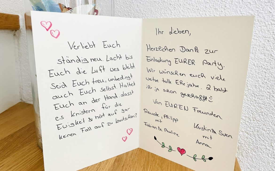 Karte Hochzeit basteln 4 1170x730 - Karte Hochzeit basteln