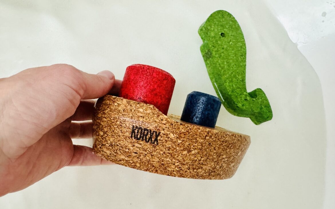 Nachhaltiges Badewannenspielzeug aus Kork Kork Badewannenspielzeug Korxx 6 1170x730 - Nachhaltiges Badewannenspielzeug aus Kork