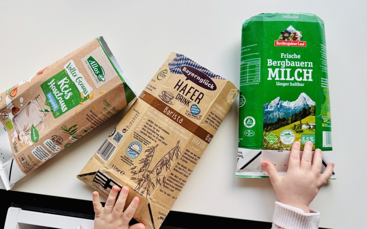 Tetrapak Osterhasten basteln mit Kindern Ostern 2 1170x730 - Osterhasen aus Tetrapak: Bastelidee für Ostern mit Kindern