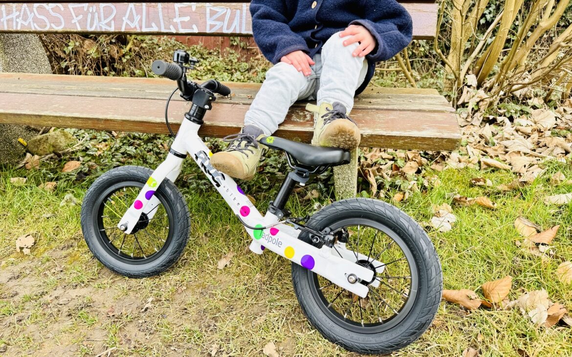 Tipps Laufrad fahren lernen Frog Bikes Tadpole Laufrad 15 1170x730 - Tipps Laufrad fahren lernen
