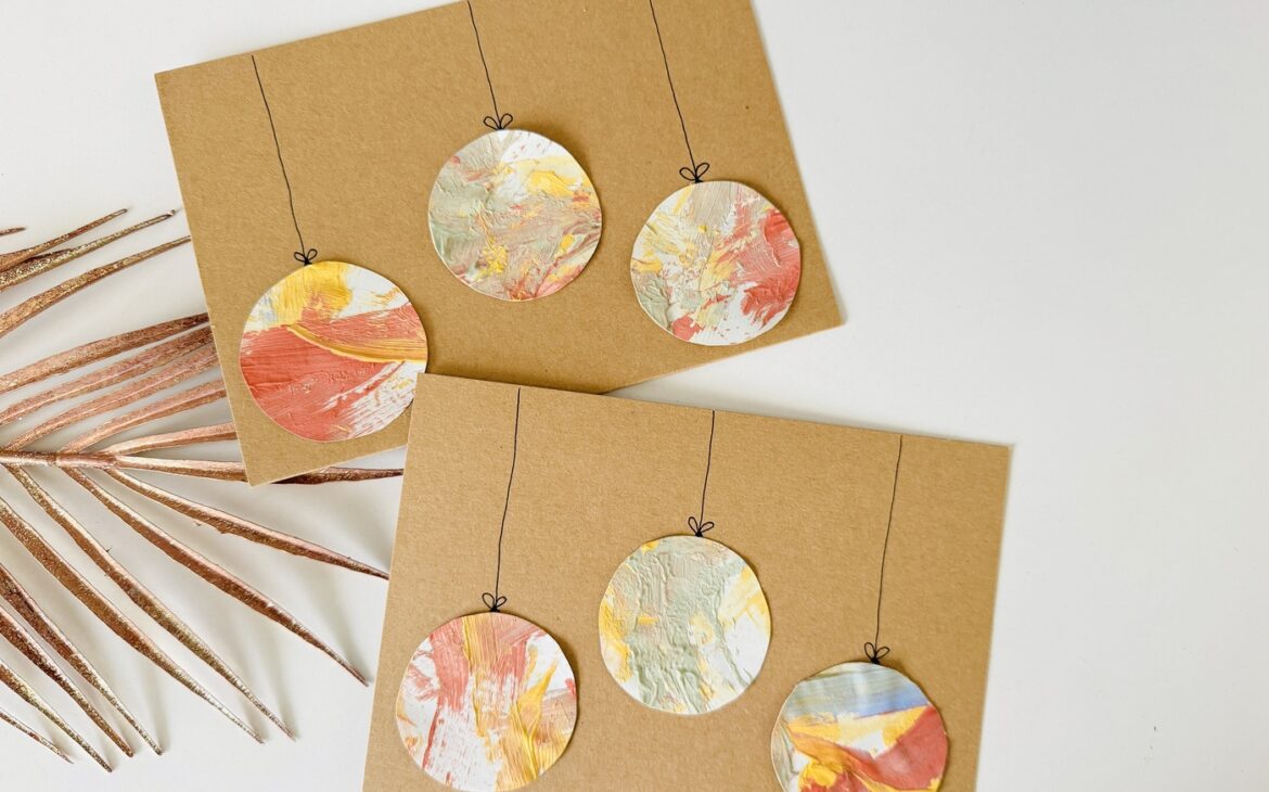 Weihnachtskarten basteln mit Kleinkind: Einfache DIY-Anleitung Weihnachtskarten mit Kleinkind basteln 10 1170x730 - Weihnachtskarten basteln mit Kleinkind: Einfache DIY-Anleitung