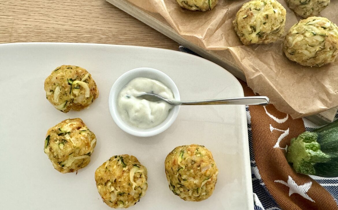 Zucchini Kaese Baellchen 1 1170x730 - Zucchini-Käse-Bällchen