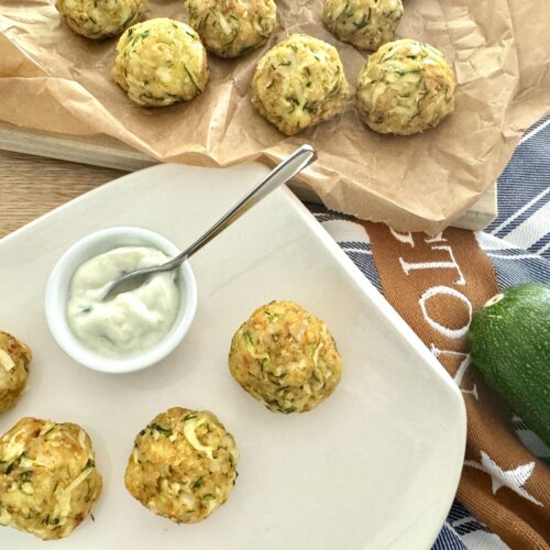 Zucchini Kaese Baellchen 5 500x500 - Zucchini-Käse-Bällchen